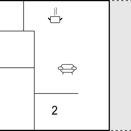 Lejlighed In With Sauna *